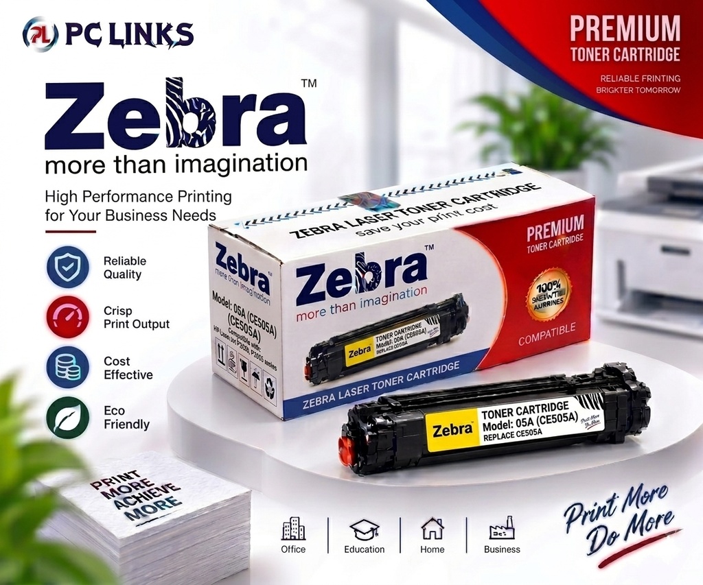 Zebra 05A Black Laser Toner